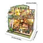 Darcy's Flower House DIY Miniature Dollhouse_7