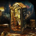 Detective Agency Book Nook Miniature Dollhouse_4
