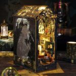 Detective Agency Book Nook Miniature Dollhouse_5
