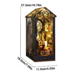 Detective Agency Book Nook Miniature Dollhouse_7