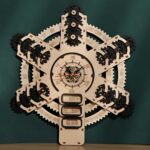 Dioramas Wall Clock 3D Wooden Puzzle_2