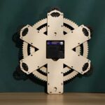 Dioramas Wall Clock 3D Wooden Puzzle_4