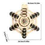 Dioramas Wall Clock 3D Wooden Puzzle_5