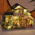Dora's Bamboo Courtyard DIY Miniature Dollhouse_5