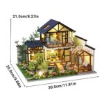 Dora’s Bamboo Courtyard DIY Miniature Dollhouse_8