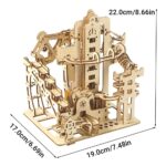 Dual City Electric Marble Run 3D Wooden Puzzle_Style_B_4