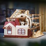Electric/Manual Marble Run 3D Wooden Puzzle_3
