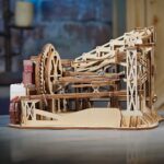 Electric/Manual Marble Run 3D Wooden Puzzle_4