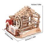 Electric/Manual Marble Run 3D Wooden Puzzle_5