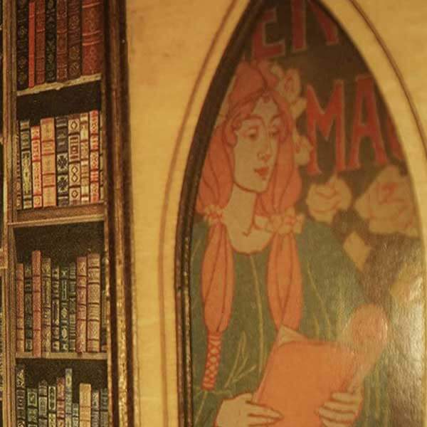 Elf Library Book Nook Miniature Dollhouse_Description_3