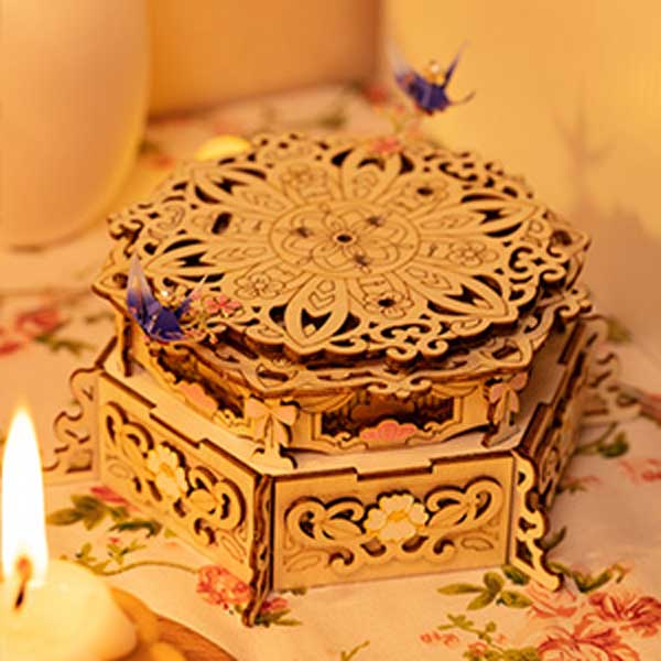 Eternal Flower Music Box 3D Puzzle_Description_4