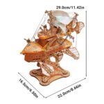 Fantastic Spaceship 3D Wooden Puzzle_7