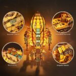 Fantasy Steampunk Airship 3D Wooden Puzzle_7