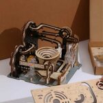 Gear-Powered Electric Marble Run 3D Wooden Puzzle_5