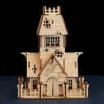 Halloween Single House 3D Wooden Puzzle_Abandoned_House_2