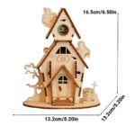 Halloween Single House 3D Wooden Puzzle_Haunted_House_3