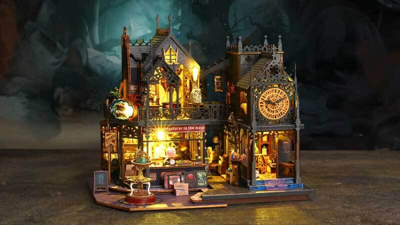 Holo Magic City DIY Miniature Dollhouse_Description_1