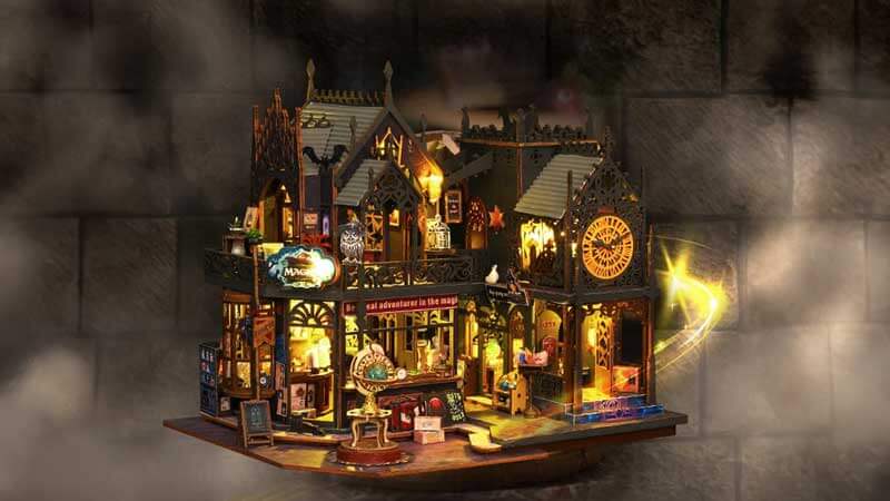 Holo Magic City DIY Miniature Dollhouse_Description_2