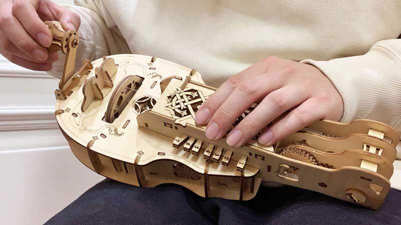 Hurdy Gurdy 3D Wooden Puzzle_Description_1
