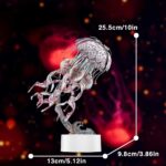 Jellyfish Night Light 3D Metal Puzzle_Pink_5
