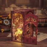 Library of Wisdom Book Nook Miniature Dollhouse_3