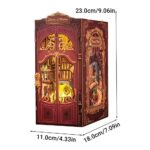 Library of Wisdom Book Nook Miniature Dollhouse_6