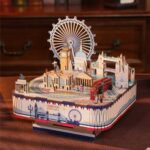 London Street View Music Box 3D Wooden Puzzle_3