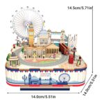 London Street View Music Box 3D Wooden Puzzle_6