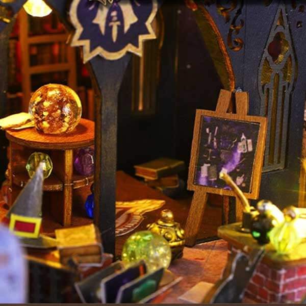 Luna's Magic House DIY Miniature Dollhouse_Description_4