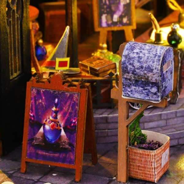 Luna's Magic House DIY Miniature Dollhouse_Description_6