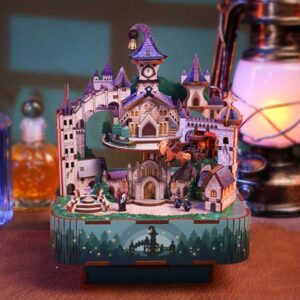 Magic Castle Music Box 3D Wooden Puzzle_2