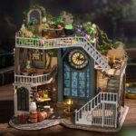 Magic Flower House Rooftop DIY Miniature Dollhouse_4