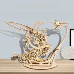 Mechanical Hummingbird Model 3D Wooden Puzzle_3