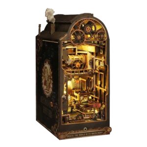 Mechanical Rhythm Book Nook Miniature Dollhouse_1