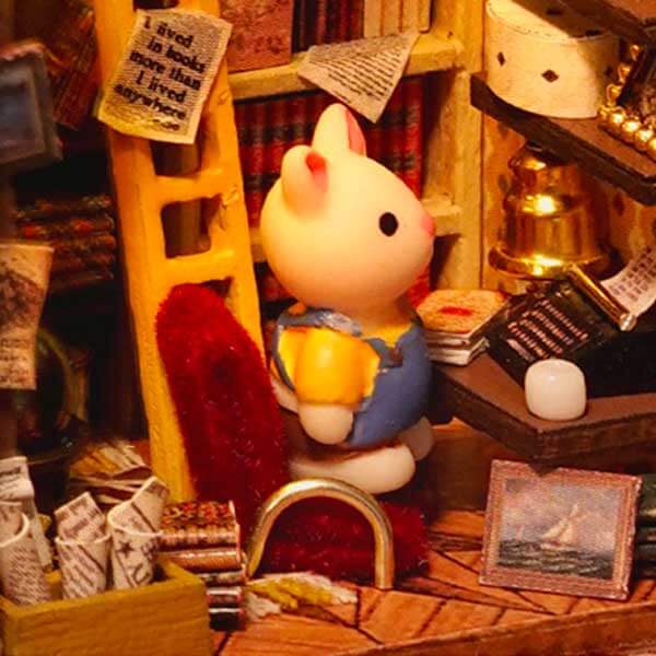 Mini Rabbit Town Building Block Miniature Dollhouse_Description_6
