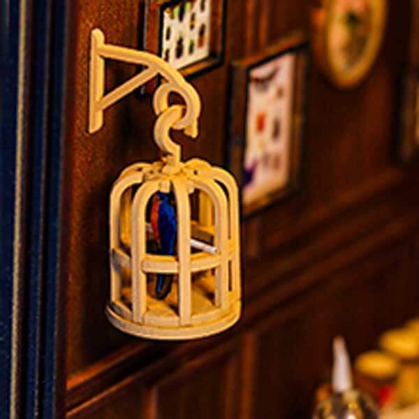 Mira Magic House Book Nook Miniature Dollhouse_Description_6