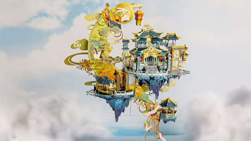 Moon Palace 3D Metal Puzzle_Description_2