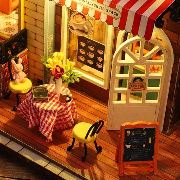 Nancy's Book Villa DIY Miniature Dollhouse_Description_3