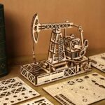 Oil Derrick Rig 3D Wooden Puzzle_2