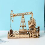 Oil Derrick Rig 3D Wooden Puzzle_5