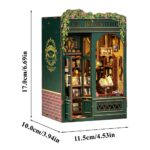 Owl Bookstore Book Nook Miniature Dollhouse_6