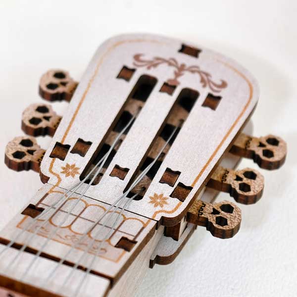 Playable Wooden Guitar 3D Wooden Puzzle_Description_8