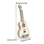Playable Wooden Guitar 3D Wooden Puzzle_White_4