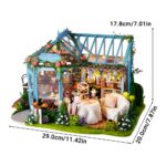 Rose Garden DIY Miniature Dollhouse_5