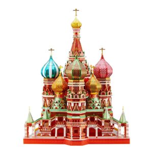 Saint Basil's Cathedral 3D Metal Puzzle_1
