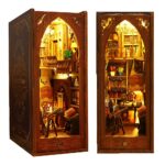 Sam's Library Book Nook Miniature Dollhouse_1