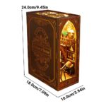 Sam's Library Book Nook Miniature Dollhouse_7