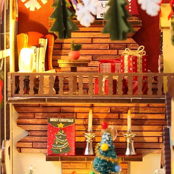 Santa Claus Room Book Nook Miniature Dollhouse_Description_3
