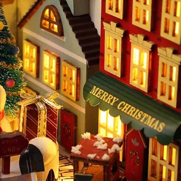 Santa Claus Room Book Nook Miniature Dollhouse_Description_6