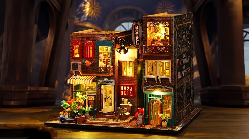 Scarborough Hotel DIY Miniature Dollhouse_Description_2